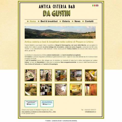 Progettazione sito web per osteria